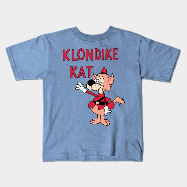 Klondike Kat Vintage 60’s Kids T-Shirt by GoneawayGames